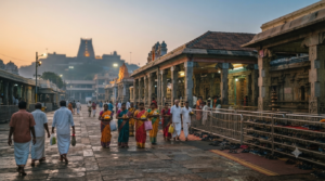 Annavaram Sunday vratham timings with devotees arriving for morning worship