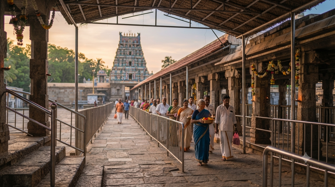 Dwaraka Tirumala Saturday timings and early morning darshan queue