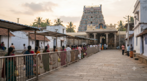 Mopidevi Temple Darshan Timings early morning pilgrimage scene