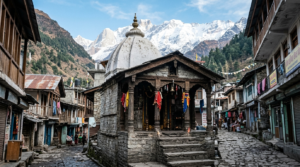 Narasimha temples in North India: Narsingh Badri shrine at Joshimath below Himalayan peaks