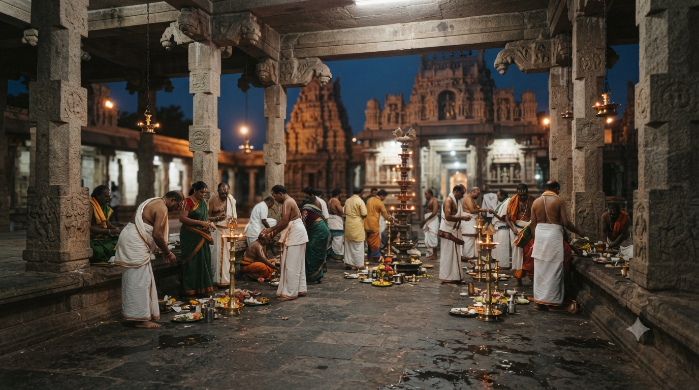 Narayanavanam temple seva list guide for TTD temple worship and booking