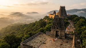 Simhachalam Temple Darshan Timings – hilltop stone temple near Visakhapatnam with morning darshan queue