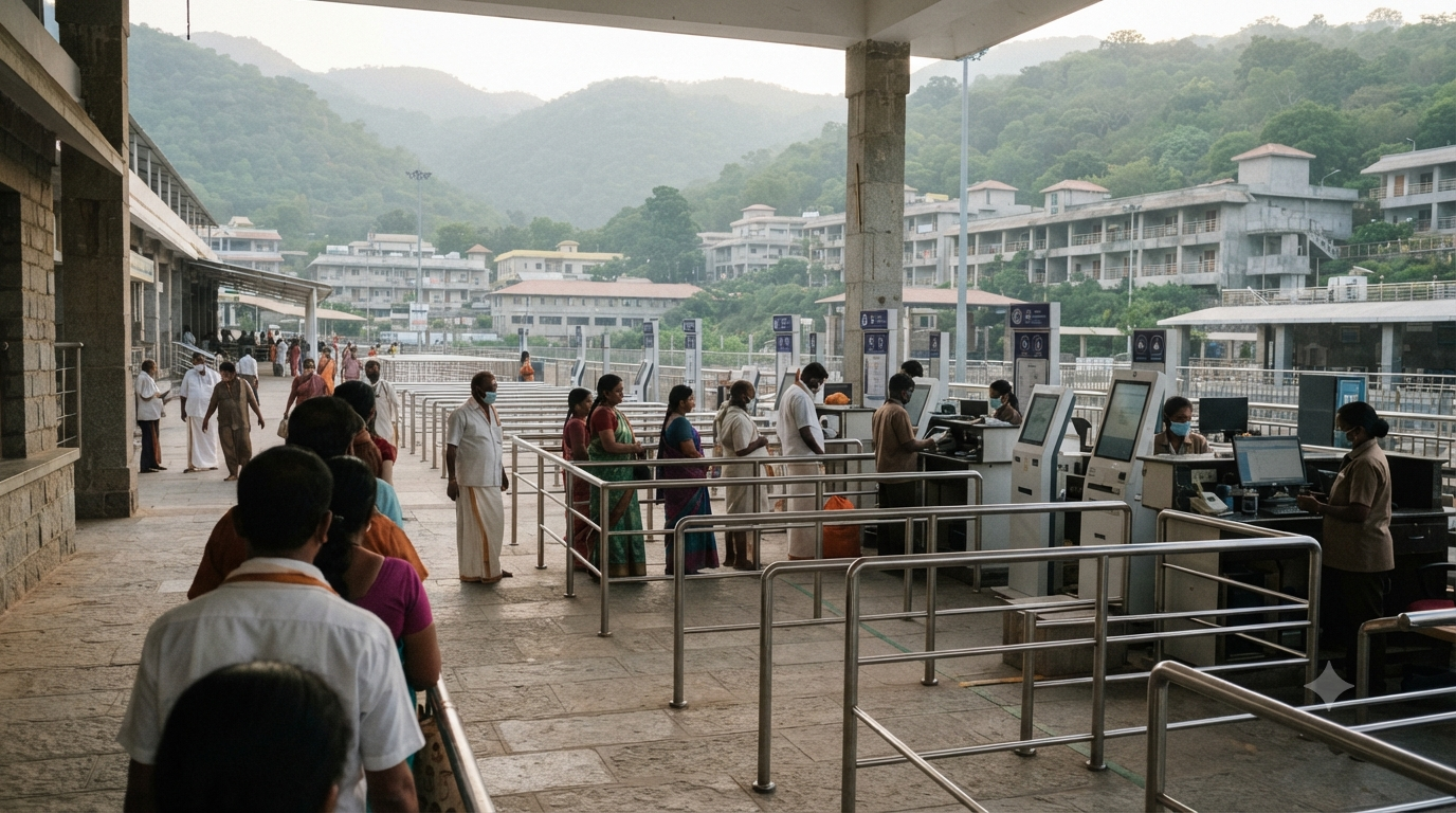 TTD accommodation booking online and Tirumala room allotment guide