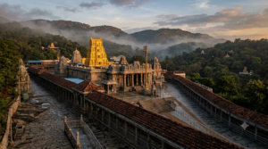 Tirumala Sarva Darshan timings guide – Sri Venkateswara temple and Vaikuntham queue complex at dawn