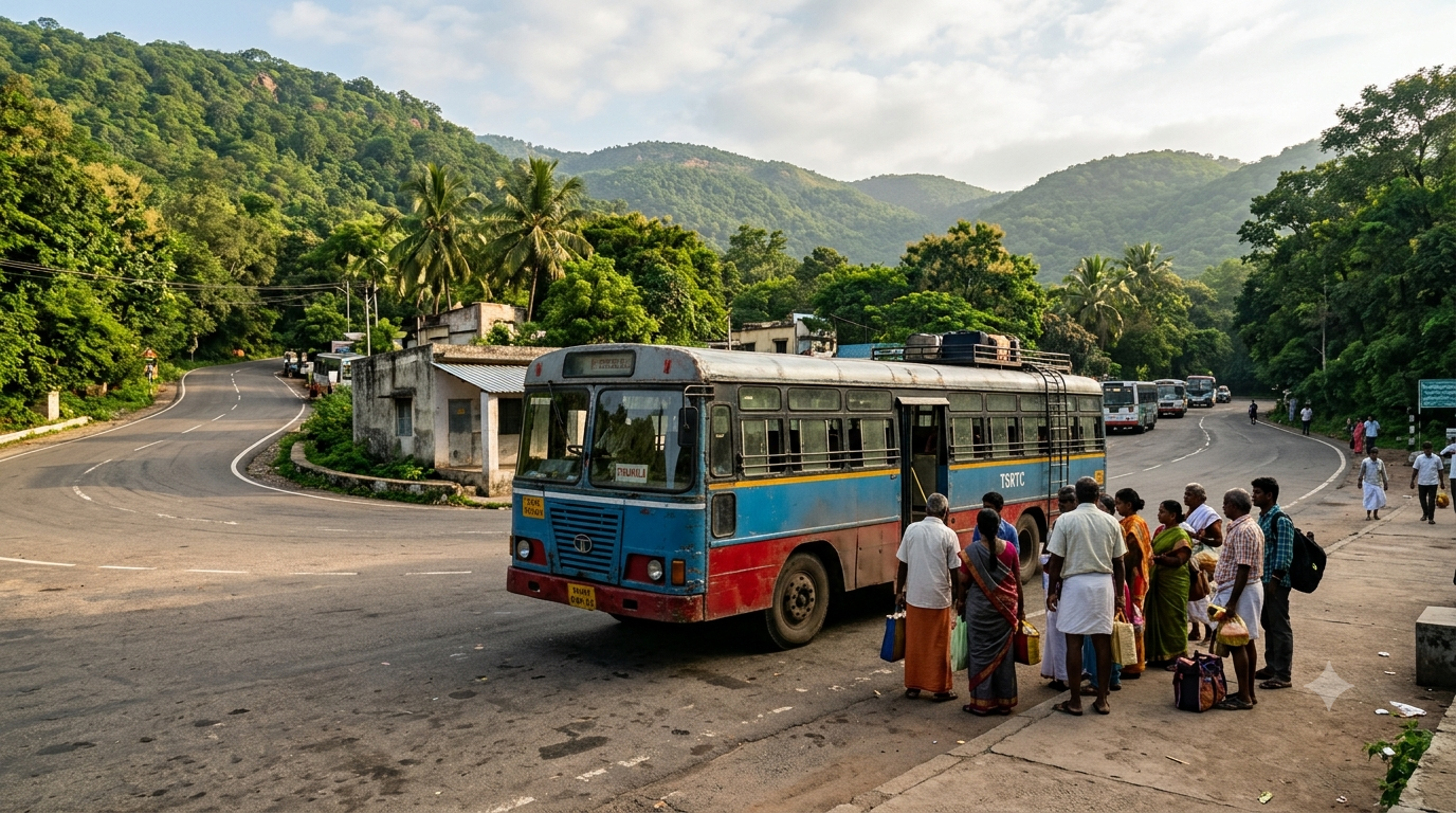 Tirumala to Papavinasanam bus for pilgrims visiting Papavinasanam theertham