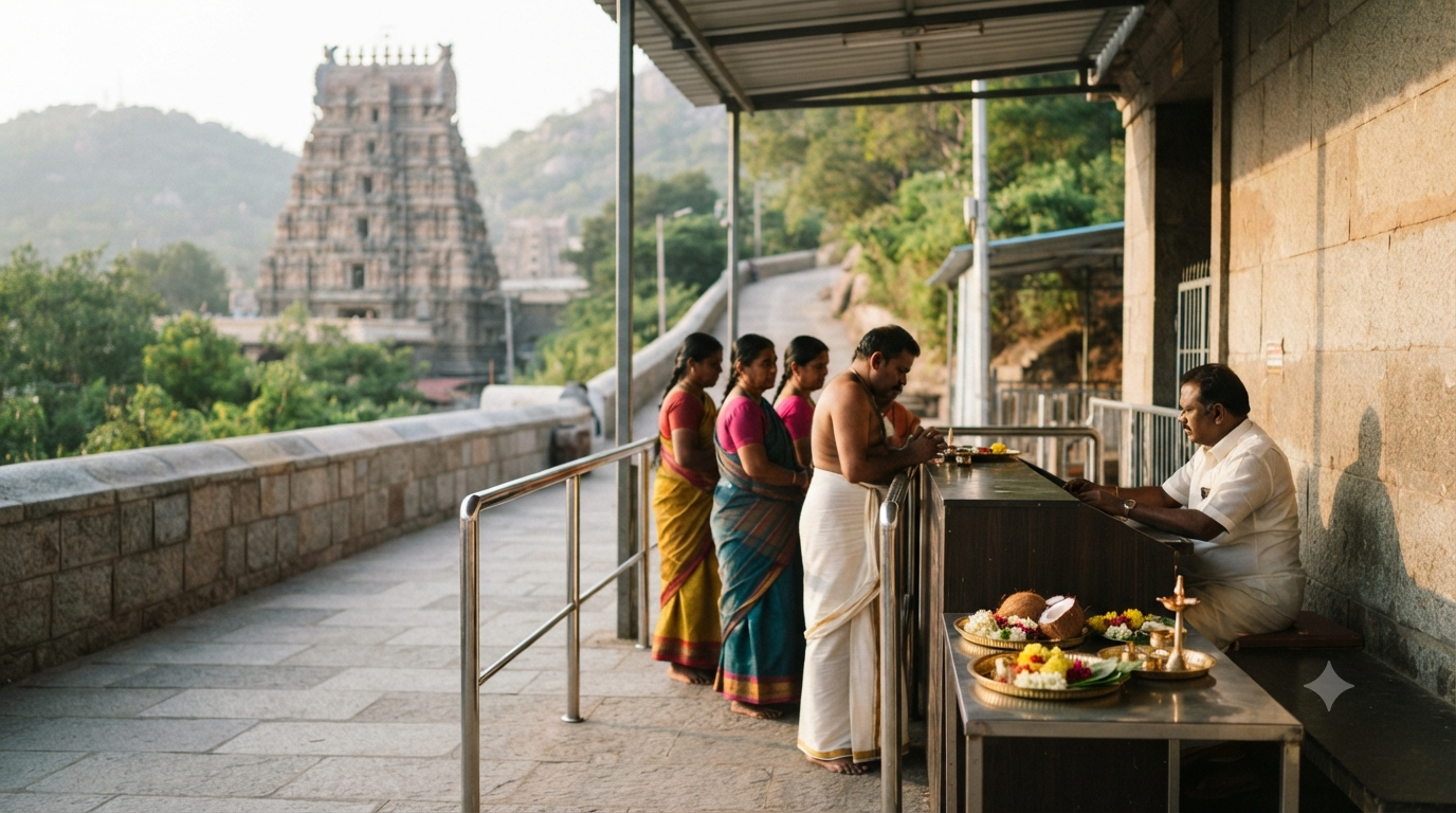 Tiruttani Temple Abhishekam Tickets booking and darshan