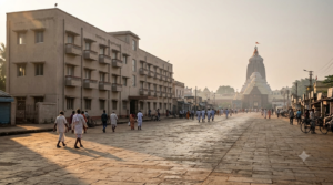 Puri Jagannath accommodation booking - Bhakta Niwas guesthouse on Grand Road near the temple