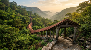 Divya Darshan waiting time footpath steps climbing up to Tirumala hills
