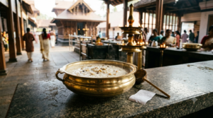 Guruvayur palpayasam booking guide with payasam prasadam and temple receipt