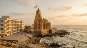 Lilavati Guest House Somnath, the Shree Somnath Trust guest house near the Jyotirlinga temple by the Arabian Sea