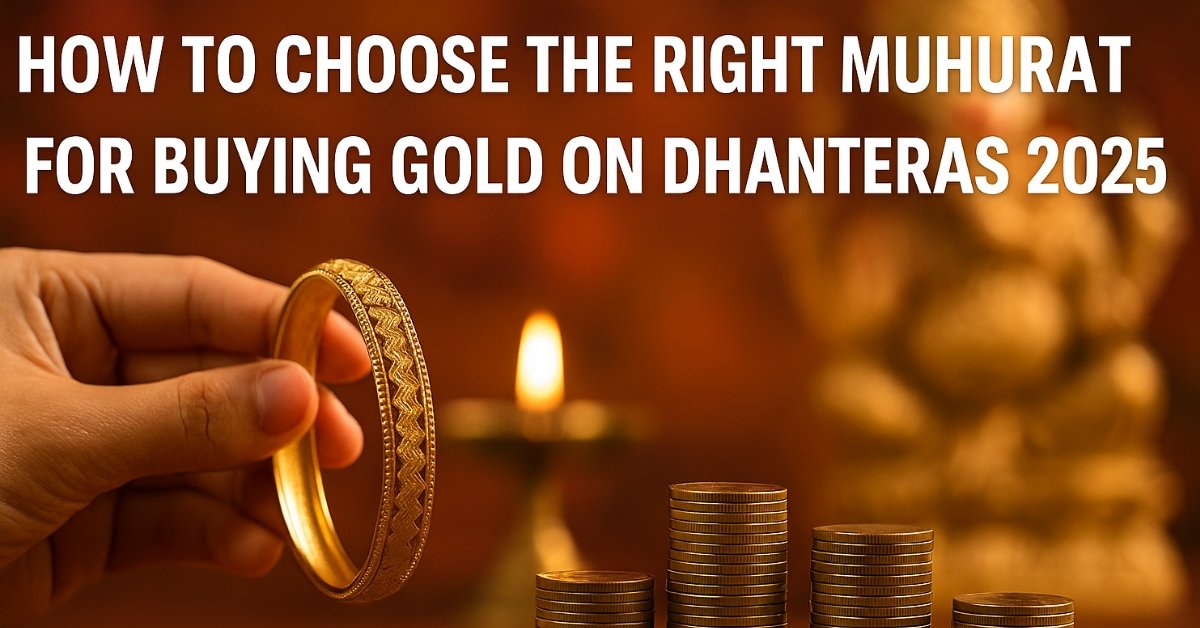 How to choose the right muhurat for buying gold on Dhanteras 2025