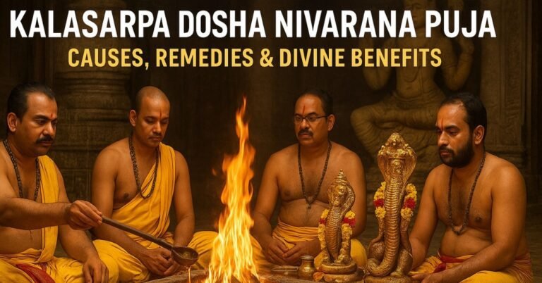 4 Powerful Kalasarpa Dosha Nivarana Puja: Causes, Remedies & Divine Benefits