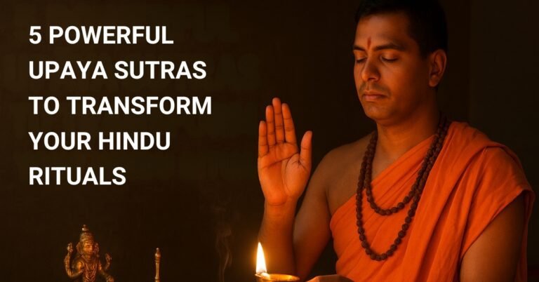 5 Powerful Upāya Sutras to Transform Your Hindu Rituals