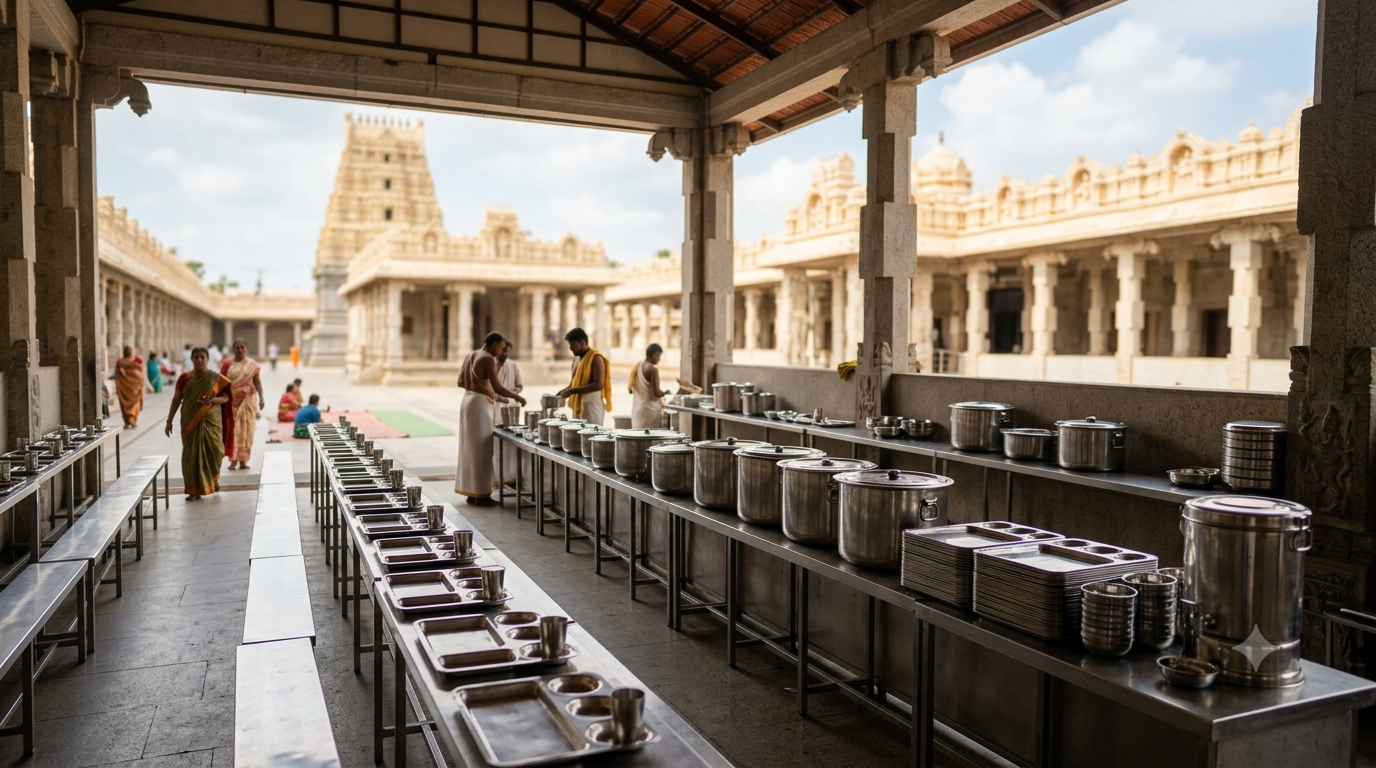 Peddamma temple annadanam visitor planning and meal-service guidance
