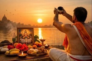2022 Ratha Saptami Date Surya Puja celebration at sunrise