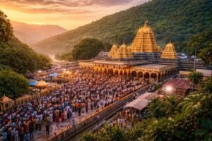Chandanotsavam Sri Varaha Lakshmi festival at Sri Varaha Lakshmi Narasimha Swamy Temple in Simhachalam