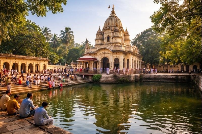Famous Narasimha Swamy temples in North India sacred Nrisingha Temple view