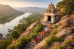 history and the significance of yantrodharaka hanuman temple and stotram temple view