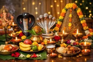 Nagula Chavithi Date Time detailed festival rituals and timings.