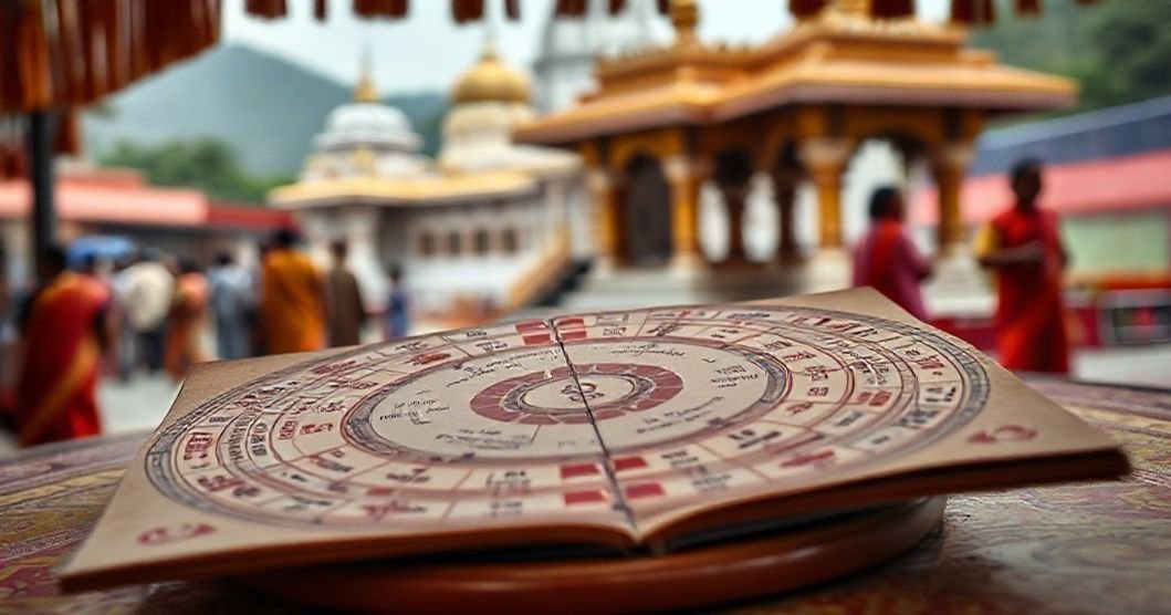 Sri Plavanama Samvatsara Sri Sringeri Sharada Peeta Panchangam detailed view