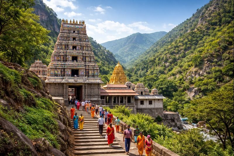 Ahobilam Narasimha Swamy Temple scenic view