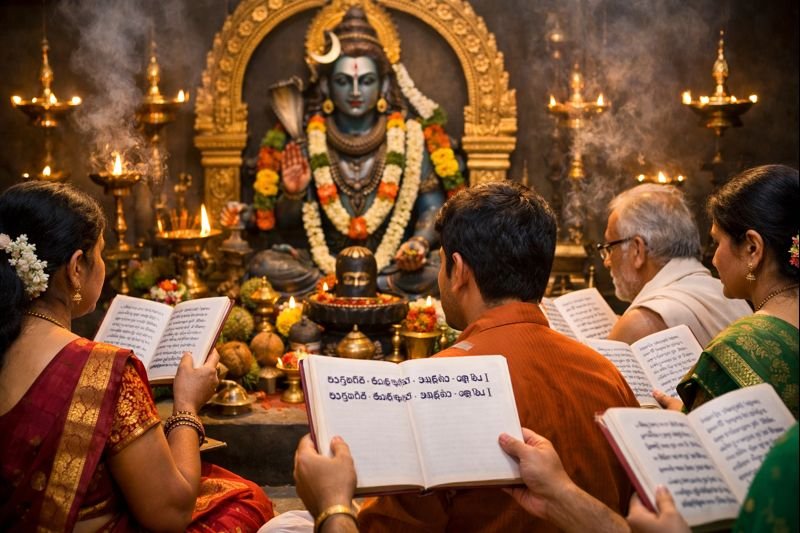 Chandrasekhara Ashtakam Telugu Lyrics devotional chanting