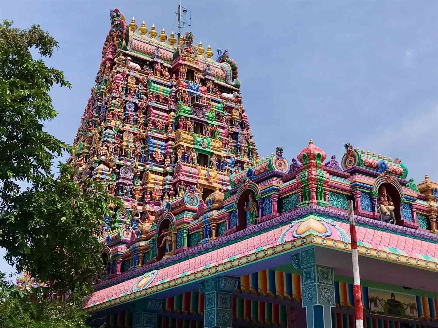Famous Tamil Nadu Ganesha Temples with Vinayaka idols and devotees
