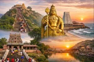 Famous Tamil Nadu Muruga Temples spiritual pilgrimage description