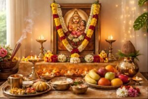 Celebrate Narasimha Jayanti Home rituals altar and puja setup