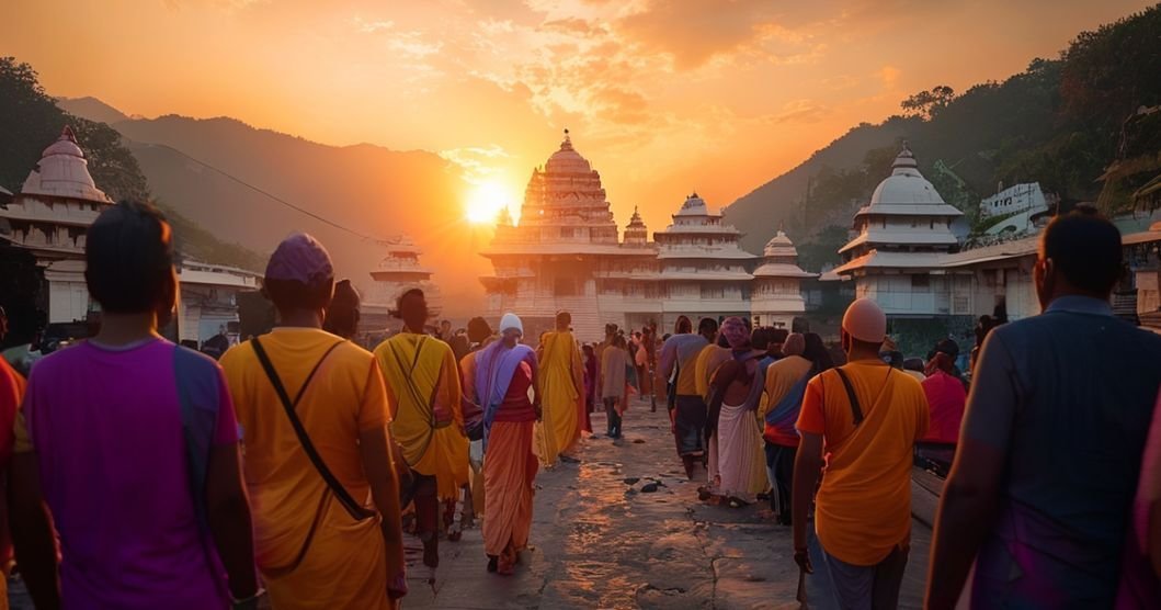 "Hyderabad Tirupati One Day pilgrimage with devotees at Tirumala temple"