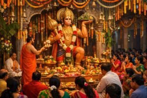 Importance Significance Hanuman Jayanthi celebration at temple