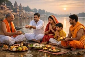 Mahalaya Pitru Paksha 2021 ancestral rituals by the river