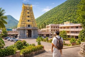 Mangalagiri Temple Accommodation Online travel guide view