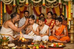 Significance and procedure of upanayanam sacred thread ceremony