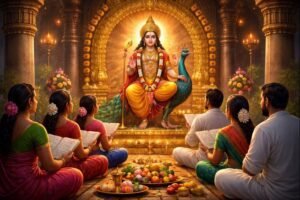 Sri Karthikeya Karavalamba Stotram devotional worship