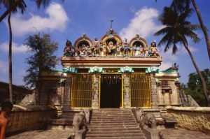 Sri Shanmukha Dandakam Telugu devotional scene