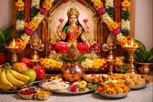 Sri Vaibhava Lakshmi Vratha description of puja setup