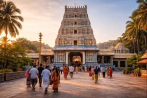 srinivasa mangapuram temple online booking travel guide view of temple gopuram