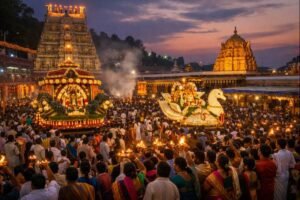 Srisailam Maha Shivaratri Brahmotsavams 2021 festival scene