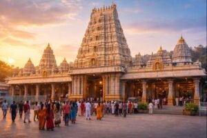 Yadagirigutta Temple Timings Today – devotees visiting the temple in early morning
