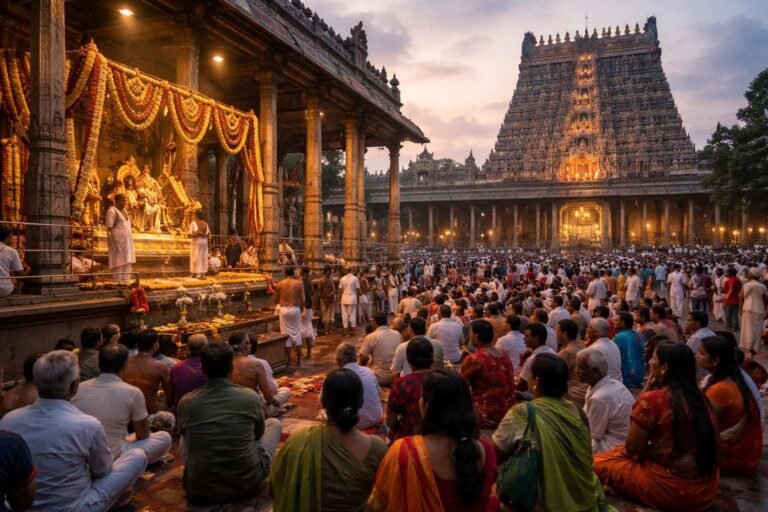 Aani Thirumanjanam 2022 Dates Chidambaram Nataraja Temple