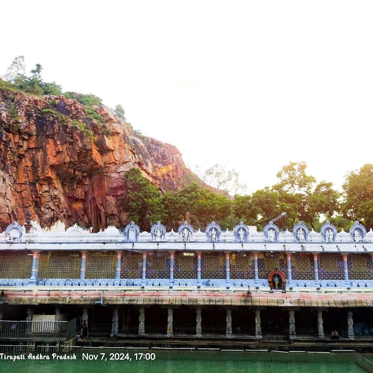 Rudrabhishekam Timings Kapila Theertham with devotees performing ritual