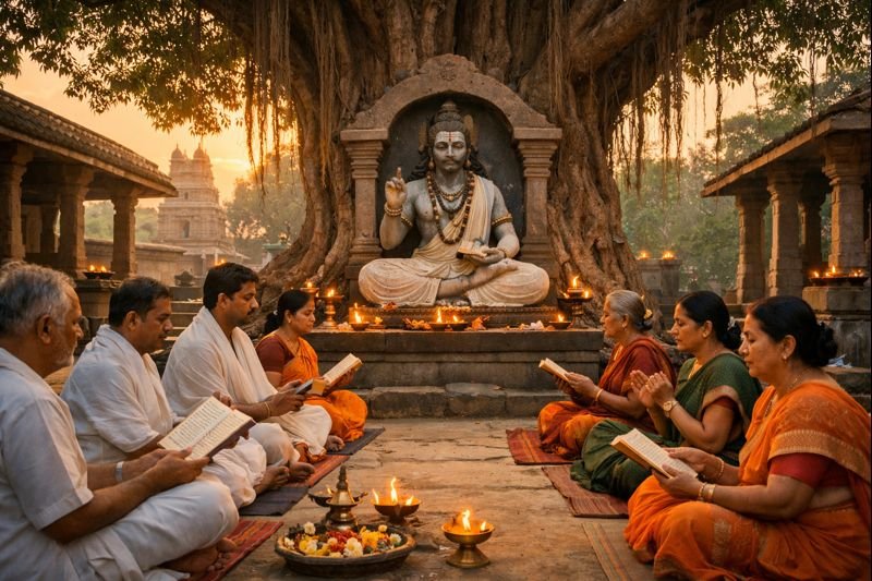 Sri Dakshinamurthy Pancharatna Stotram In Telugu devotional chanting