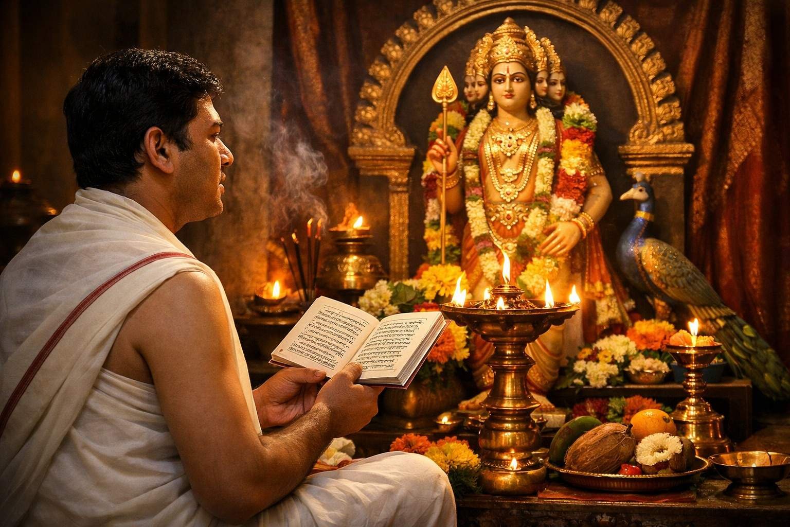 Sri Kumara Stuti Telugu devotional chanting