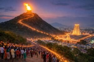 Tiruvannamalai Karthigai Deepam Date festival with Maha Deepam and Girivalam.