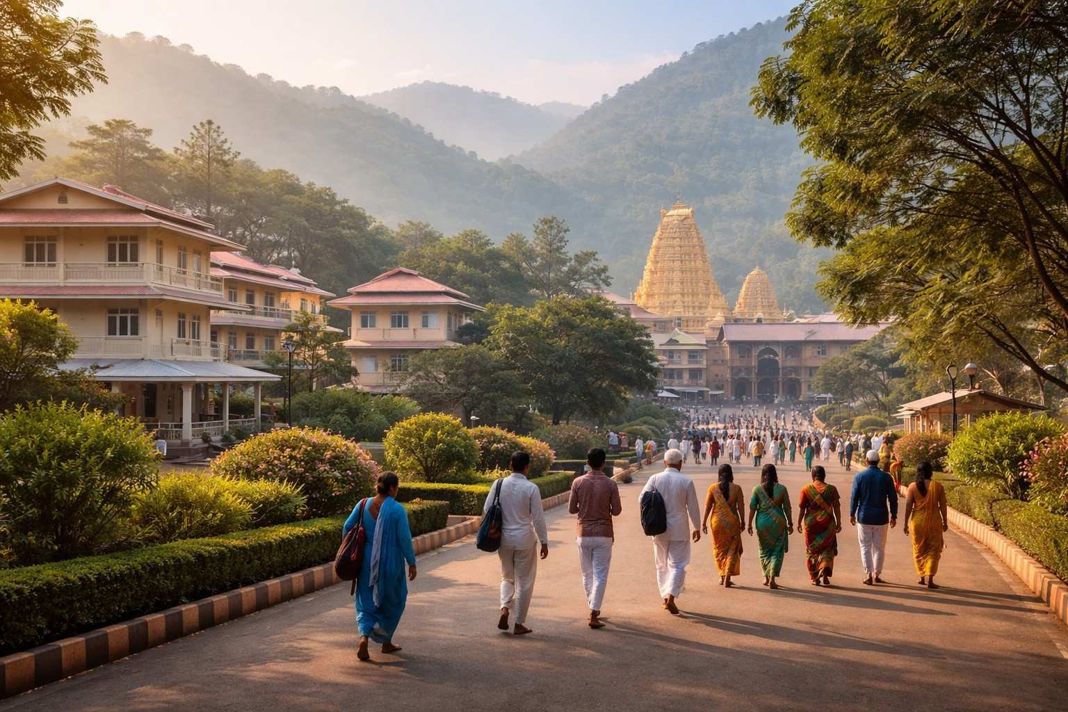 Ttd Tirumala Donor Accommodation scenic view