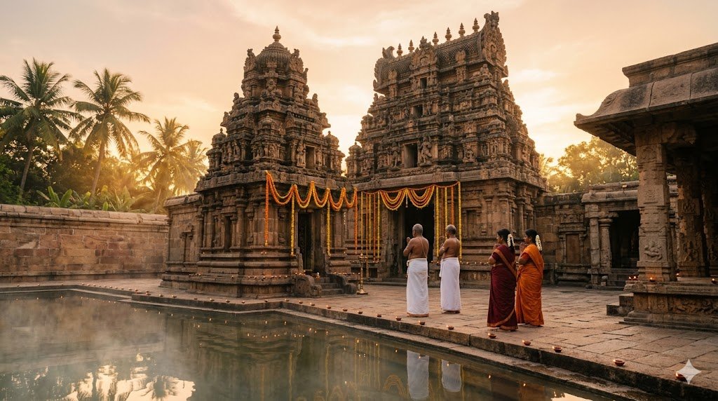 Kurma Jayanti 2026 date celebration at Sri Kurmam Temple with lamps, flowers and devotees at dawn