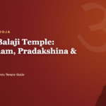 Chilkur Balaji Temple: Annadanam, Pradakshina & Timings