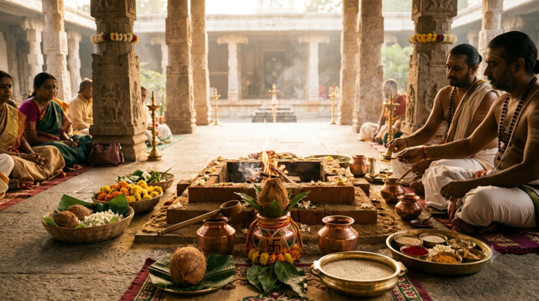 Ayushya Homam Cost, Procedure, Best Day & Temple Options