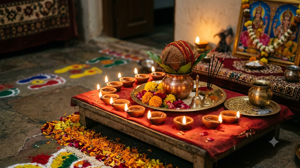Dhanteras Pooja Procedure: Step-by-Step Vidhi, Muhurat & Samagri
